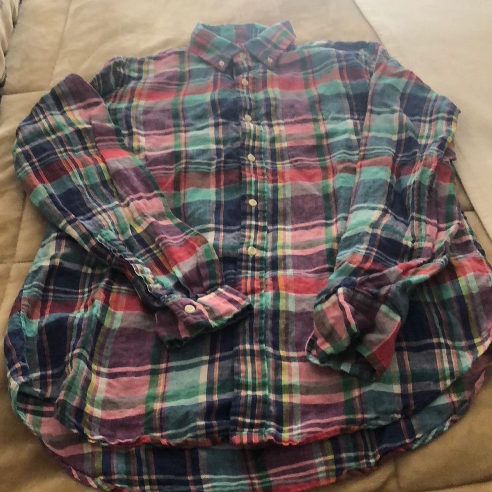 Ralph Lauren plaid longsleeve shirt